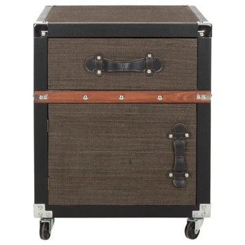 Louisa Rolling Chest/Black, Brown