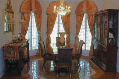 Inspiration for a timeless dining room remodel in Other
