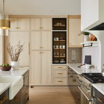 Bleached Kitchen Cabinetry