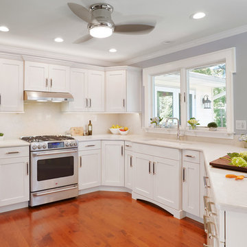 White & Bright Kitchen Remodel Dillsburg, PA
