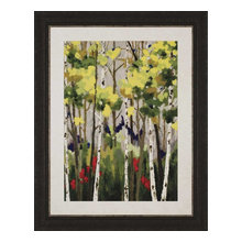 Birch Trees painting
