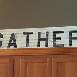 Barn wood sign - Paintings