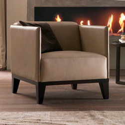 Isotta P432 Accent Armchair by Chateau d'Ax | Made in Italy - Indoor Chaise Lounge Chairs