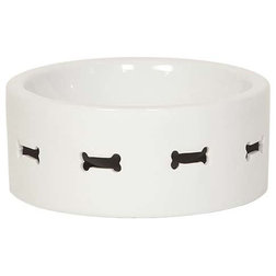 Contemporary Pet Bowls And Feeding by Obelisk Home