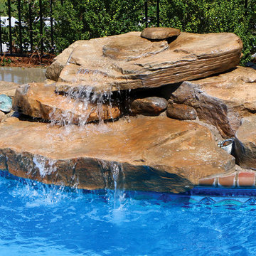 RicoRock Swimming Pool Waterfall