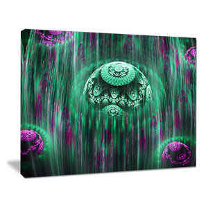World Of Infinite Fractal Universe Oversized Abstract Canvas Art Contemporary Prints And Posters By Design Art Usa