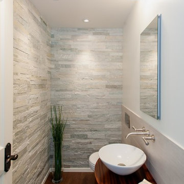 Washington - Contemporary - Sapele Mahogany Bathroom Counter