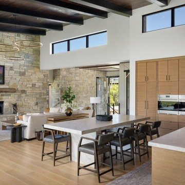 Stone, Brass & Mountain Views