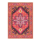 Nuloom Fancy Persian Vonda Rug, Pink, 9'x12'