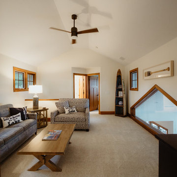 Luxury Technology Meets Northern Charm in Michigan Lake House