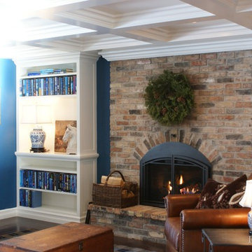 Traditional Brookfield Library