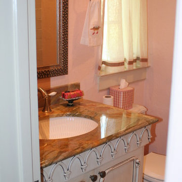 "Lexington" Applied Moulding Cherry Bordeaux with Sable Glaze