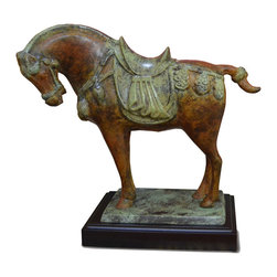 Inviting Home Inc. - Horse Statue - Decorative Objects And Figurines