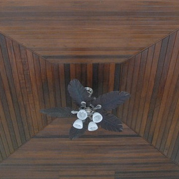 Ipe Ceiling for Outdoor Cabana