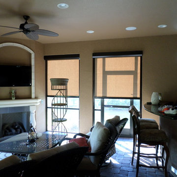 Zip Tex Retractable Privacy Screen