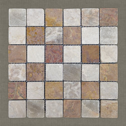 KAWI - Blend | 12" x 12" | Mixed Mosaic - Mosaic Tile