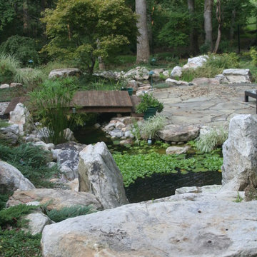 The Double Waterfall Garden