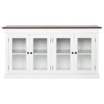 Display Buffet with 4 Glass Doors