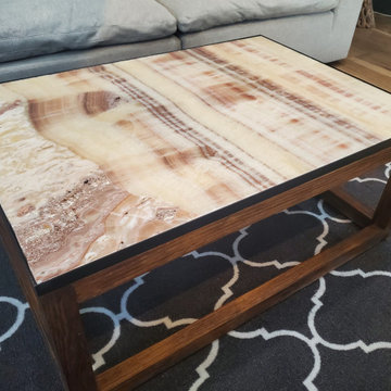 Lit Onyx Tables