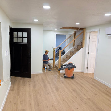 Basement remodel