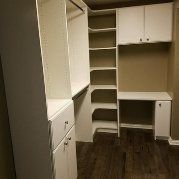 Master Bedroom Closet with Lots of Possibilities