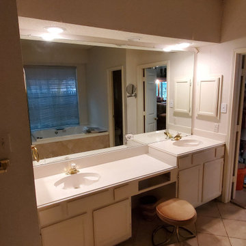 Bennett Master Bathroom Remodel-Before