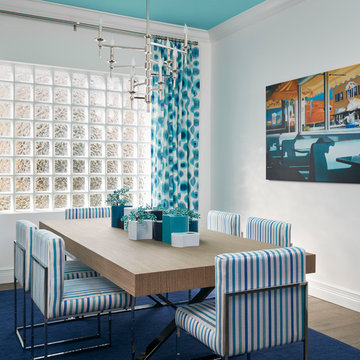 Beach Style Dining Room