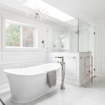 Highlands | Victoria, BC Ensuite & Powder Room Renovation