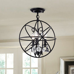 3-Light Chandelier, Flush Mount & Pendant - Pendant Lighting