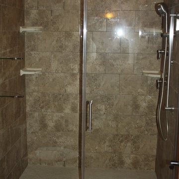Master Bath Tiled Walk-in Shower