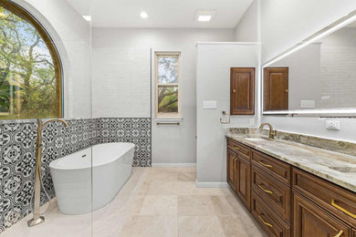 Inspiration for a bathroom remodel in Austin