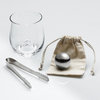 Rox and Roll Glass With Stainless Steel Ice Ball