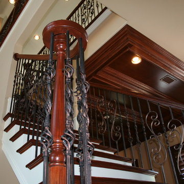 Box Newel & Spiral Volute Hybrid Theme