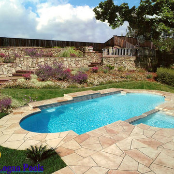 Custom Grecian Swimming Pool