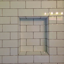 Shower niches