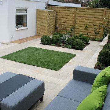Hampstead Garden Transformation With New Fence Panels