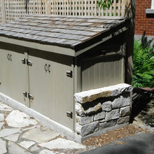 outdoor shed