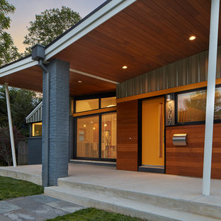 75 Beautiful Midcentury Modern Front Porch Pictures Ideas Houzz