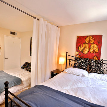 White Hanging Room Divider Kit