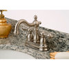 Kingston Brass KB160.AL Heritage 1.2 GPM Centerset Bathroom - Satin Nickel /