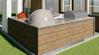 East Hampton exterior kitchen