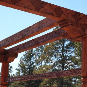 Denver Southwestern Wooden Pergola