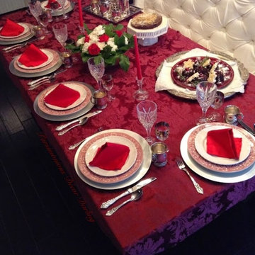 Christmas Dessert and Tea Tablescape