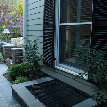 Basement Egress Below the Grate