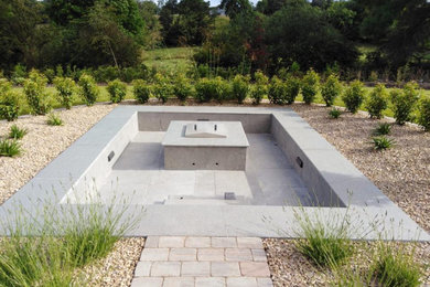 This is an example of a medium sized contemporary back garden in Belfast.