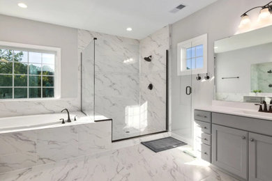 Inspiration for a bathroom remodel in Boston