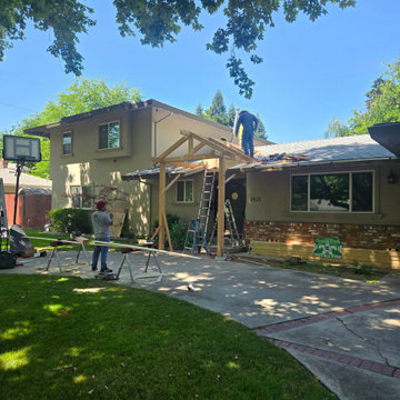 Gabled Entry Addition