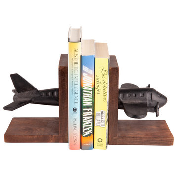 Danya B. Airplane Bookend Set