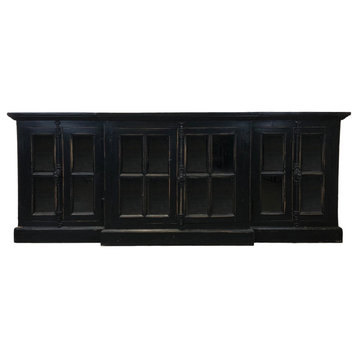 French Media Console Black