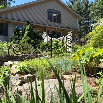 Hand-forged Wrought Iron Rail